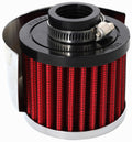 K&N 1in Flange ID x 3in OD x 2.5in Height Clamp On Crankcase Vent Filter