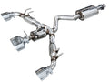 AWE Tuning 23-24 Toyota GR Corolla Touring Edition Cat-Back Exhaust - Chrome Silver Tips