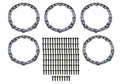 Ford Racing 2021+ Ford Bronco Functional Bead Lock Ring Kit