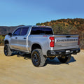 Westin 19-22 Chevrolet Silverado / GMC Sierra Crew Cab Outlaw Nerf Step Bars - Textured Black