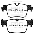 EBC 2022+ Volkswagen GTi Mk8 2.0T Rear Ultimax Brake Pads