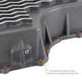 Mishimoto 2011+ Powerstroke 6R140 Transmission Pan - Cast - GR