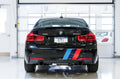AWE Tuning BMW F3X 340i Touring Edition Axle-Back Exhaust - Chrome Silver Tips (102mm)