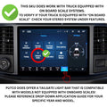 Putco 2024+ Ford F150 w/Factory LED Tail Light & OBS 60in Freedom Blade Tailgate Light Bar