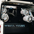 DS18 Marine And Powersports Towers 8in 125 Watts RMS RGB LED Lights White