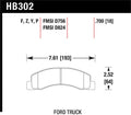 Hawk LTS Street Brake Pads