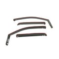 Westin 2007-2018 Jeep Wrangler Unlimited 4dr In-Channel Wind Deflector 4pc - Smoke