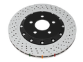 DBA 19+ Chevrolet Camaro ZL1 (w/ M6 Nuts) 5000 Series Cross Drilled & Dimpled Brake Rotor
