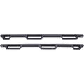 Westin 99-16 Ford F-250/350/450/550 CC (6.75ft Bed) HDX Drop Whl to Whl Nerf Step Bars - Text Blk