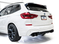 AWE Tuning 20-25 BMW X3 M/M Comp (F97) AWD SwitchPath Axle-Back Exhaust - Diamond Black Tips