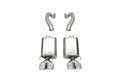 Corsa 06-13 Chevy Corvette C6 Z06 7.0L / 09-13 ZR1 6.2L Polished Axle-Back Exhaust w/4.5in Twin Tips