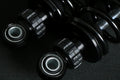 Ohlins 14-26 Harley FL Touring STX 36 Twin Blackline 12in Blk Reservoir Shocks - Standard Springs