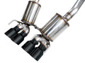AWE Tuning C6 Chevrolet Corvette Z06/ZR1 Touring Edition Axle-Back Exhaust w/ Diamond Black Tips