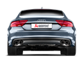 Akrapovic 13-17 Audi S6 Avant/Limousine (C7) Evolution Line Cat Back (Titanium) w/ Carbon Tips
