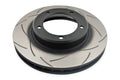 DBA 98-06 Toyota 70 Landcruiser (Reverse Mount) 4X4 Survival T2 Slotted Front Brake Rotor