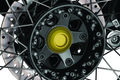 Kuryakyn Lodestar Rear Axle Sliders-BMW-Gold
