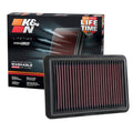 K&N 2017 Hyundai Elantra L4-20L F/I Replacement Drop In Air Filter