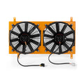 Mishimoto 90-97 Mazda Miata Aluminum Fan Shroud Gold