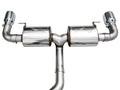 AWE Tuning 19-23 BMW 330i / 21-23 BMW 430i Base G2X Touring Axle-Back Exhaust - Chrome Silver