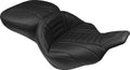 Mustang 97-07 Harley Electra Glide,Rd Glide Super Touring 1PC Seat Deluxe - Black
