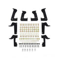 Westin 18-20 Jeep Wrangler JL 2DR HDX Drop Nerf Step Bars - Textured Black