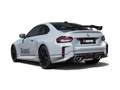Akrapovic BMW M2 Coupe (G87) Rear Wing - Chopped Carbon