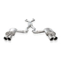 Stainless Works 2008-09 Pontiac G8 GT 3in Catback System X-Pipe Turbo Chambered Muffler 3.5in Tips