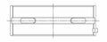 ACL Toyota/Lexus 2JZGE/2JZGTE 3.0L Std Size High Perf w/ Extra Oil Clearance Main Bearin CT-1 Coated