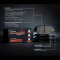 R1 16-20 Ford Mustang Front Track/Street Brake Pads