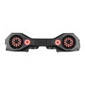 DS18 2018-23 Jeep JL/JLU/JT Soundbar Enclosure Fits 2x 8in & 2x 3.78in (Speakers Not Included)-Black