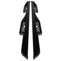 Westin 07-18 Jeep Wrangler JK Unlimited Outlaw Drop Nerf Step Bars - Textured Black