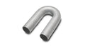 Vibrant 321 Stainless Steel 180 Degree Mandrel Bend 2.50in OD x 3.75in CLR 18 Gauge Wall Thickness