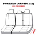 Covercraft Endura Waterproof Polyester SeatSaver Custom Second Row Seat Covers