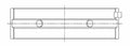 ACL Toyota 2AZFE (2.4L) Standard Size High Performance Main Bearing Set