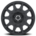 Method MR502 RALLY 17x8 +38mm Offset 5x108 63.4mm CB Matte Black Wheel