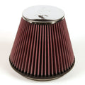 K&N Round Tapered Universal Air Filter 6in Flange ID x 7.5in Base OD x 4.5in Top OD x 6in H