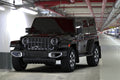 Rally Armor 18-25 Jeep JL Wrangler Black UR Mud Flap w/White Logo