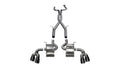 Corsa 2016-24 Chevy Camaro SS 6.2L Xtreme+ 2.75in Cat-Back Dual Rear Exit w/ Twin 4in Black PVD Tips