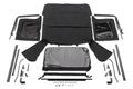 Rugged Ridge Complete Soft Top w/Frame 76-95 Jeep Wrangler CJ/YJ