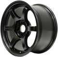 Gram Lights 57DR 15x8.0 +35 5x114.3 Semi Gloss Black Wheel