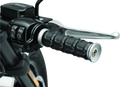 Kuryakyn Dillinger Grips Throttle-By-Wire Silver