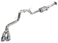 AWE Tuning 21-25 Ford F150 (14th Gen Reg Cab) Cat-Back Exhaust - 4.5in Dual Side Exit Chrome Tips