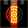 Letric Lighting Deluxe Bullet Style Switchbacks Red