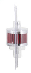 K&N Steel Base Crankcase Vent Filter 3/8in OD Tube 2in OD 1-1/2in Height