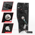 ANZO 2017+ Ford F-250 LED Taillights - Black/Smoke