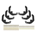 Westin 19-22 Chevrolet Silverado / GMC Sierra Double Cab Outlaw Nerf Step Bars - Textured Black