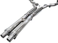 AWE Tuning 2024 Ford Mustang GT Fastback S650 RWD Touring Catback Exhaust w/ Dual Diamond Black Tips