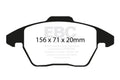 EBC 2017+ BMW M240 Coupe Bluestuff Front Brake Pads