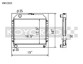 Koyo 71-74 Toyota Corolla 1.6L TE27/TE28/TS21 Manual Radiator