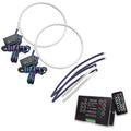 Oracle 21-22 Ford Bronco Headlight Halo Kit w/DRL Bar - Base Headlights -w/2.0 Controller